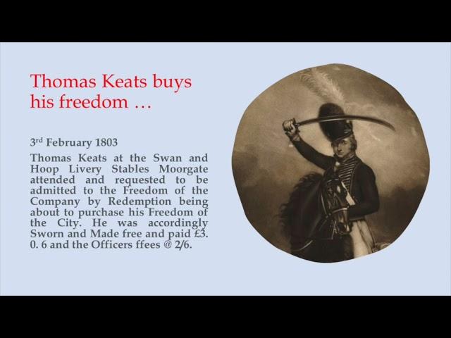 John Keats and The London Cavalry