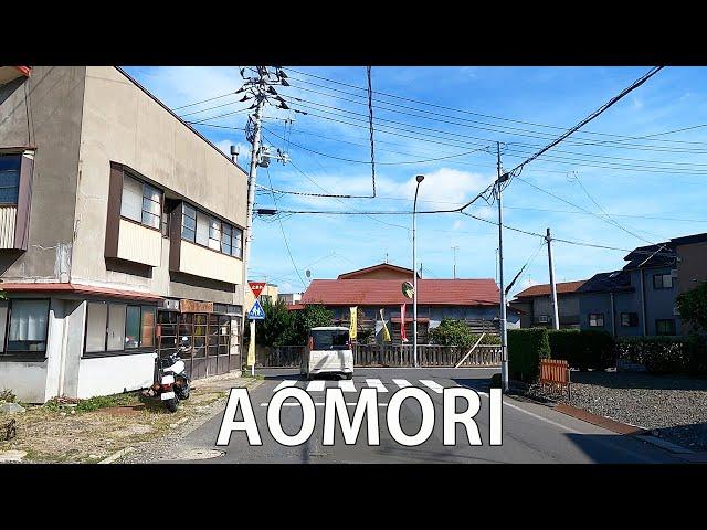 Aomori Japan Drive - Tohoku 4K Hirosaki City to Aomori City