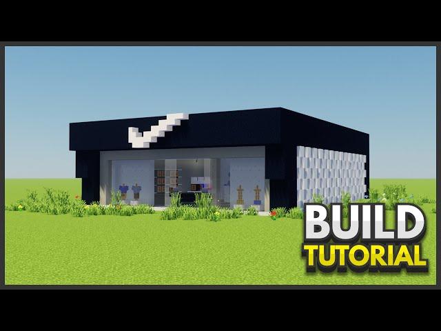 How To Build A NIKE STORE in Minecraft!