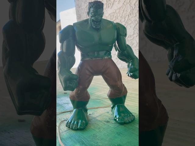 ️ #hulk #incrediblehulk #diy #redtogreen