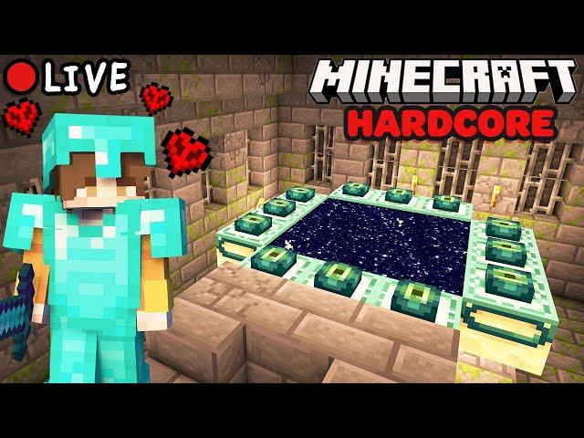 I Beat Minecraft in Hardcore! - Day 8