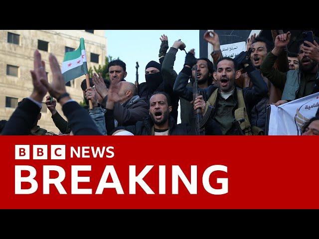 Syrian rebels capture Damascus, saying President Assad has fled | BBC News