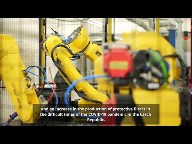 Protective filter production with the support of FANUC robots