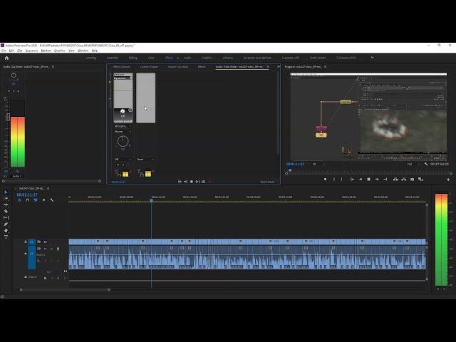 Normalize speech audio in Premiere Pro using Dynamics effect - Fast and Flexible