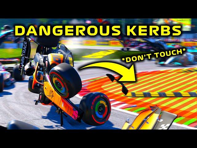 I Made The Kerbs Dangerous In F1 22