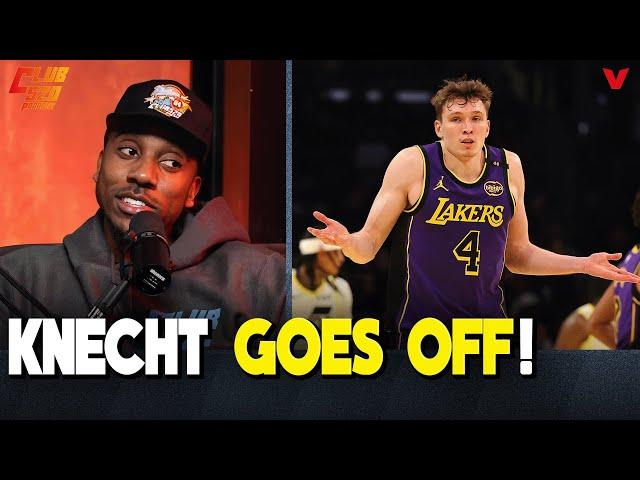 Jeff Teague REACTS to Dalton Knecht’s 37 POINTS vs. Utah Jazz in Lakers win | 520 in the Morning