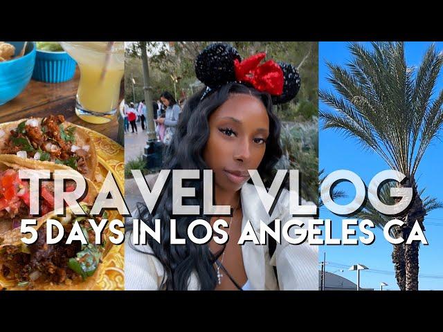 TRAVEL VLOG | TRIP TO LA | 5 DAYS IN LOS ANGELES CALIFORNIA | FOOD | VIEWS | SHOPPING & MORE | Liesa