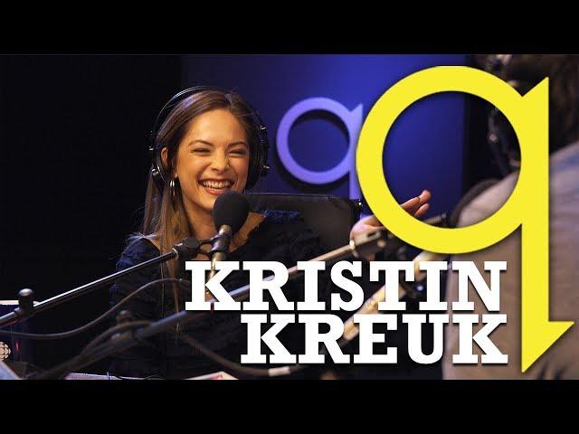 Kristin Kreuk - "the story doesn't fall into a woman who is shaping a man's life"