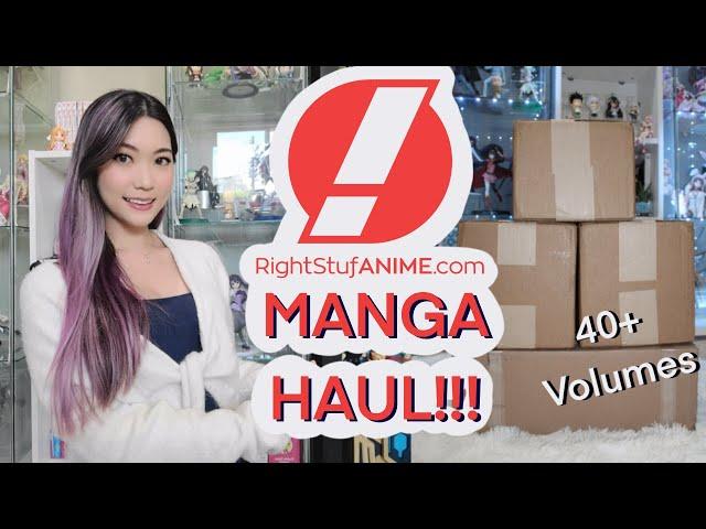 40+ Volume Manga Haul from Right Stuf Anime! | Their sales are dangerous...