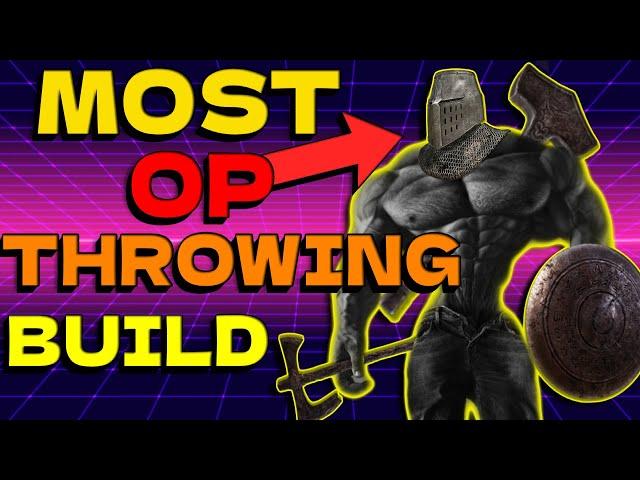 Most BROKEN OP Throwing Build In Elden Ring