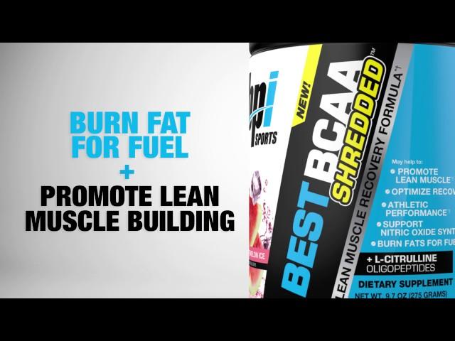 NEW BEST BCAA SHREDDED™ by BPI Sports