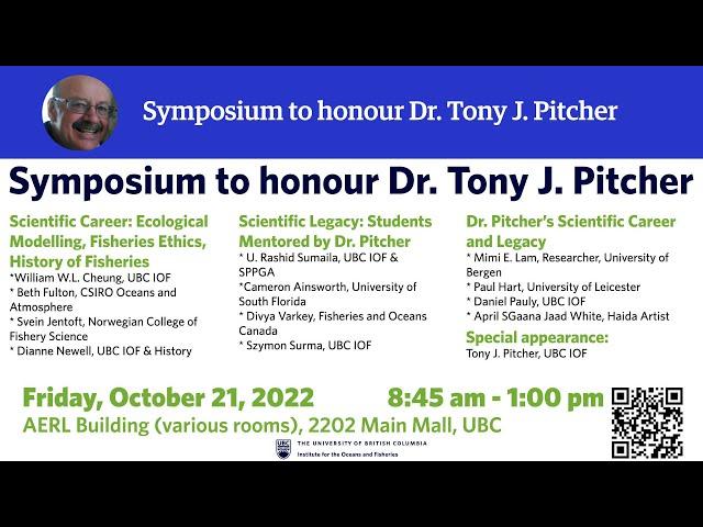 Pitcher Symposium. Session 1 & 2