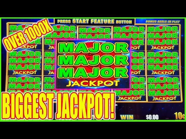 OMG She Hit The BIGGEST MAXED OUT TRIPLE MAJOR JACKPOT! KungFu Master Lightning Dollar Link Slot