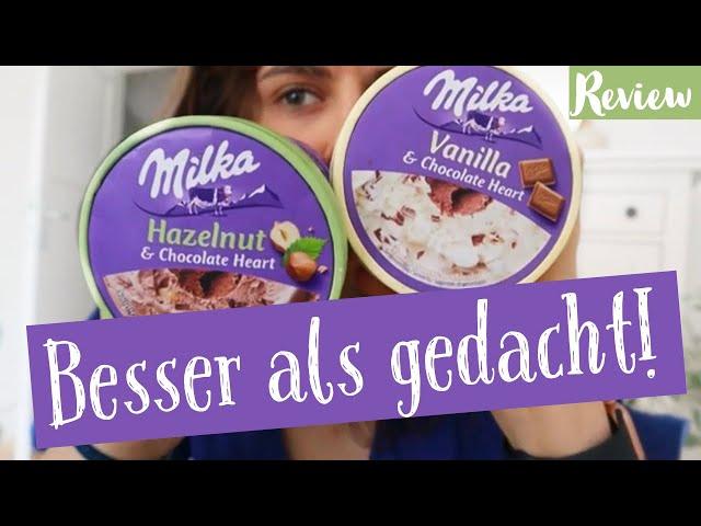 MILKA HEART (CORE) Eis im Test: Vanilla & Hazelnut Choc Mousse