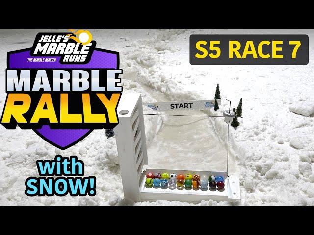 Marble Race: Snow Marble Rally S5 Race 7