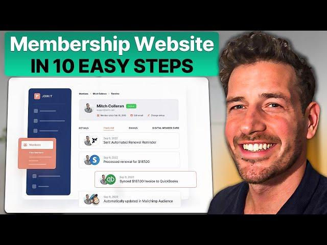 How to Build a Membership Site in 10 Easy Steps?