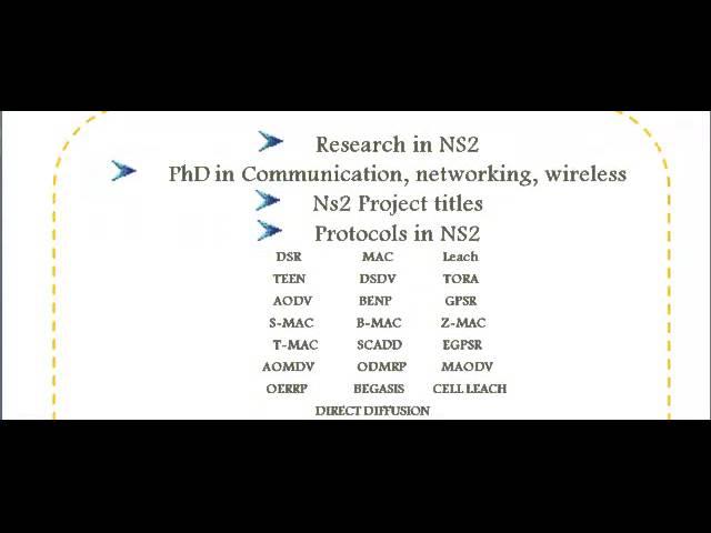 NETWORK SIMULATOR PROGRAMS IN ARUNACHAL PRADESH