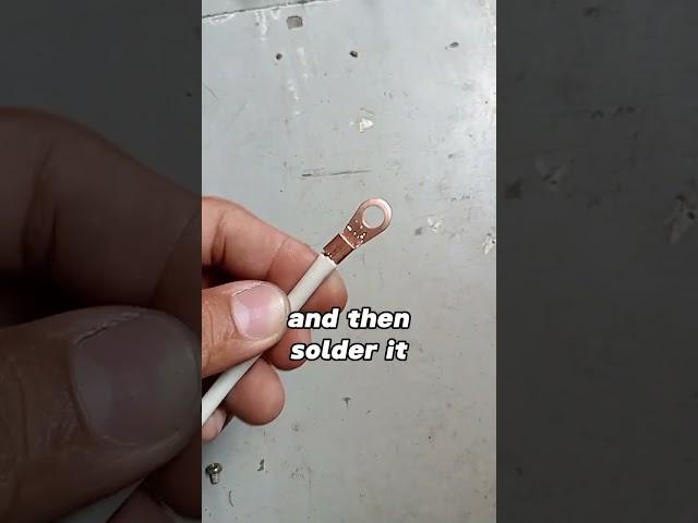 How to install terminal lugs for battery