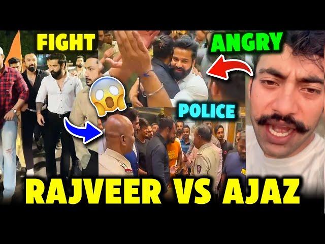 Ajaz Khan vs Rajveer Fitness FIGHT OVER | Rajput ANGRY on Rajveer Sisodia | Rajveer Meet Ajaz Khan