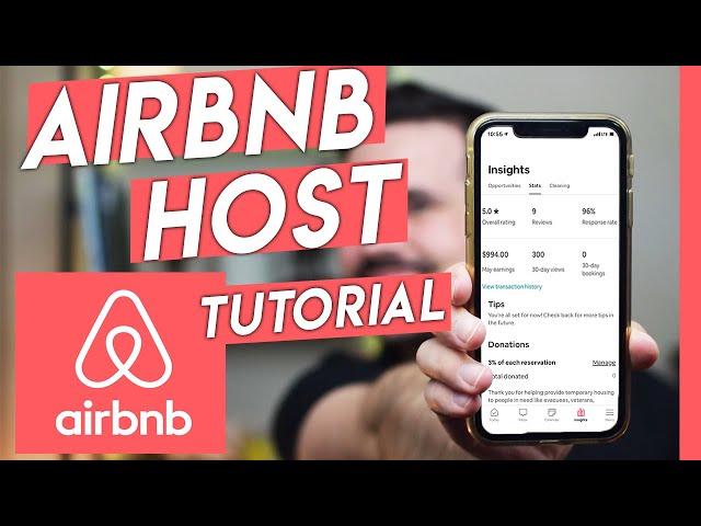 How To Sign Up To Be An Airbnb Host (Step-by-Step Mobile Tutorial)