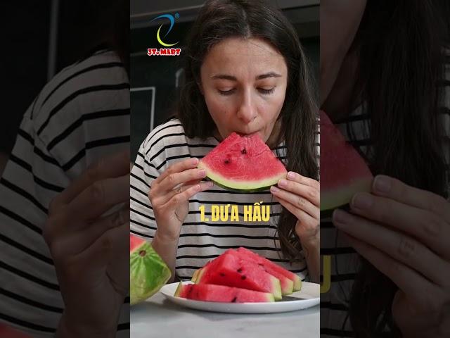 5 LOẠI QUẢ GIÚP MÁT GAN GIẢI ĐỘC MÙA HÈ