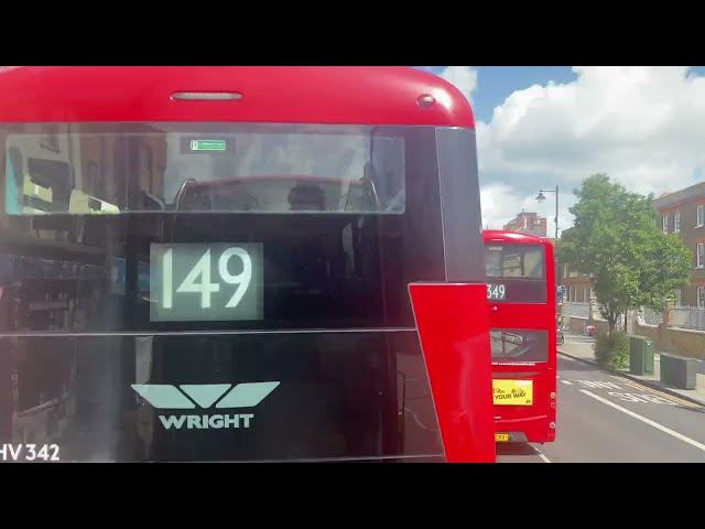 Full Route Visual ~ Bus Route 279 : Manor House - Waltham Cross