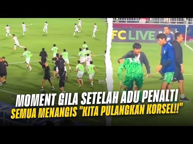 Gak Ada di TV !! Full Moment Haru & Tangisan Pemain Korsel Setelah Adu Penalti Edan Timnas vs Korea