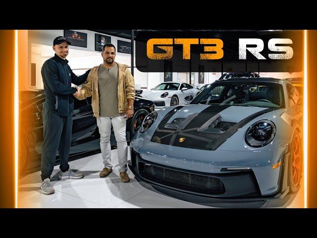 PICKING UP MY NEW PORSCHE 992 GT3 RS