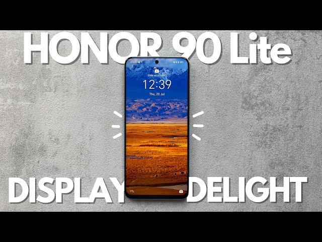 HONOR 90 Lite Unboxing & Review - Display Steals The Show!