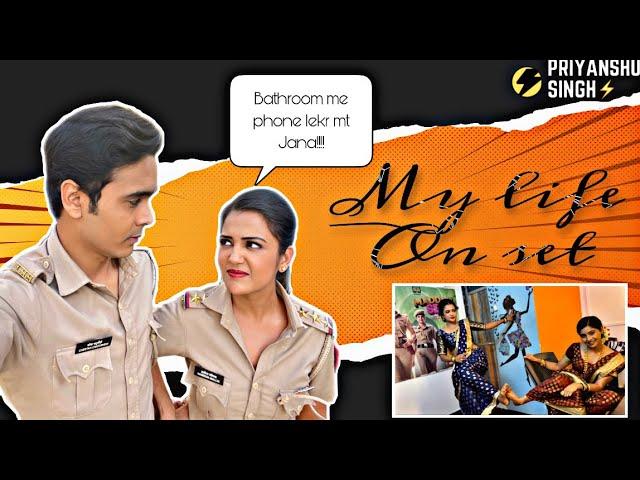 #Vlog2 | My life on Maddam sir set | Chapter-1 | ft - Gulki joshi, Yukti kapoor, Ajay jadhav