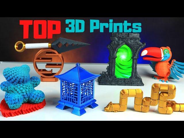 Top 10 Cool Things to 3D Print | Bambu Lab A1 Mini