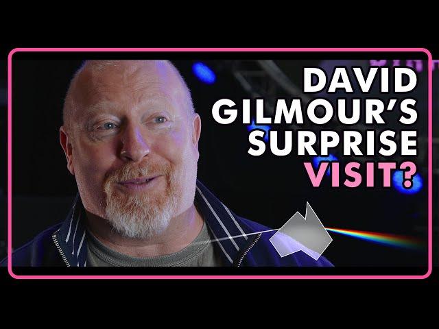 How Did Steve React To David Gilmour's Surprise Visit?