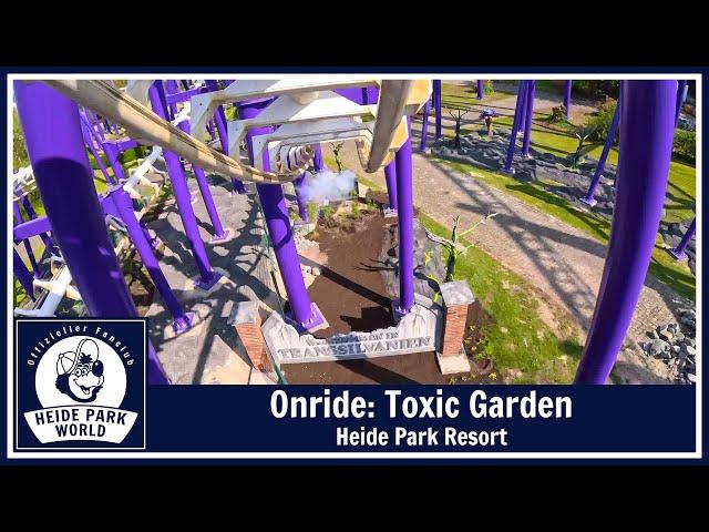 Onride "Toxic Garden" im Heide Park Resort (2023) | POV 4K 60FPS