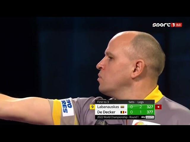 Darius Labanauskas - NINE DARTER! Hungarian Commentary