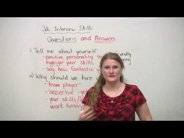 Job Interview Skills: Questions & Answers