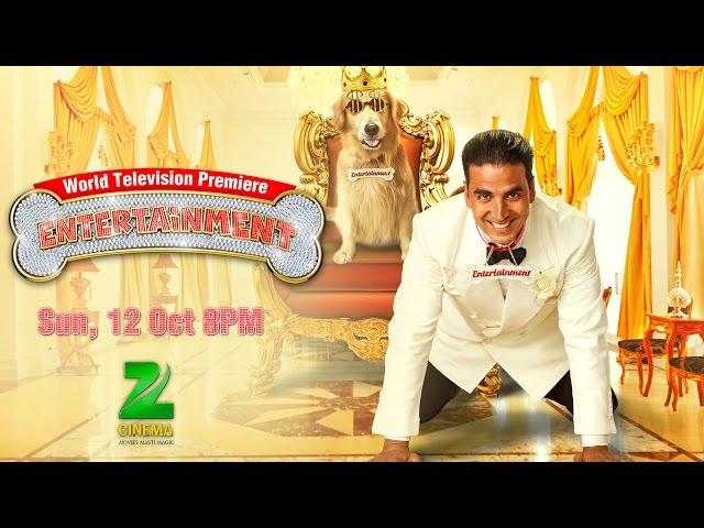 Catch TV Premiere of Movie Entertainment on Zee Cinema - 12 Oct 8PM