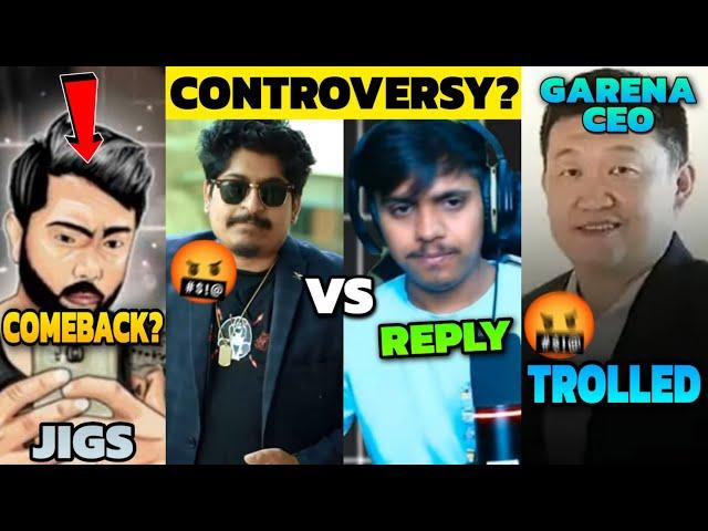 Gyan Gaming Vs Kaal Yt Controversy? || Jigs Comeback? | Amit bhai Reply On Admin Vs Youtubers