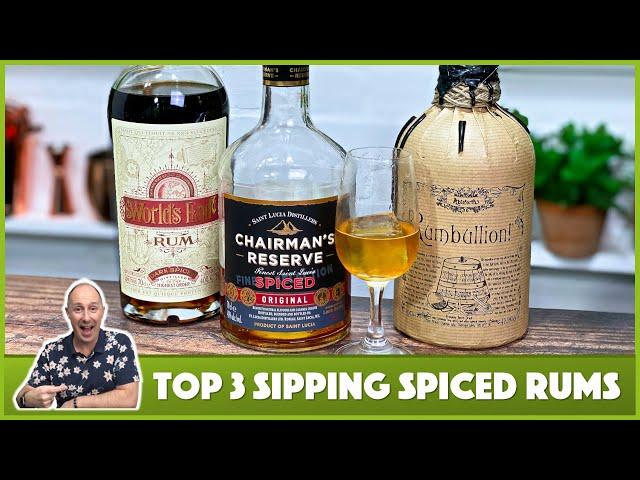 Best 3 Spiced Rums to Drink Neat 2019  | What to mix with Spiced Rum Drinks