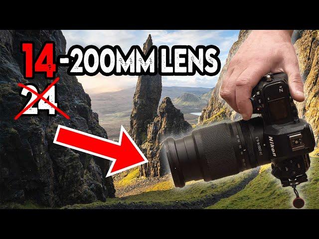 Taking my 24-200mm lens on an adventure in Scotland (and using it for wider shots)