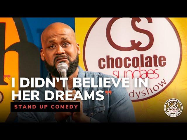 I Didn't Believe in Her Dreams - Comedian Sydney Castillo - Chocolate Sundaes Stand Up Comedy