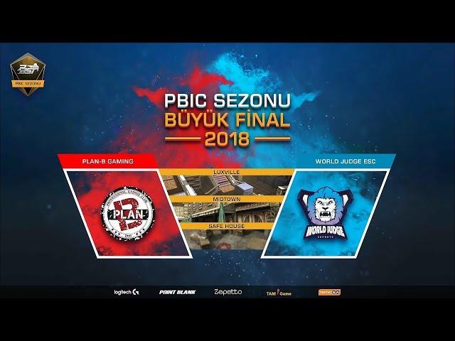 PBST 2018 - PBIC Season Final Plan-B Gaming VS World Judge ESC