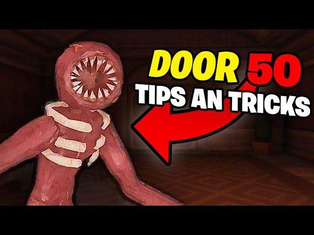 6 INCREDIBLE TIPS TO BEAT DOOR 50  [DOORS ROBLOX]