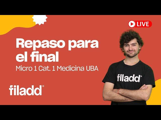 Clase en vivo: Repaso para el final - Microbiología 1 - Medicina UBA | Filadd