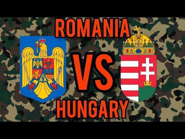 Romania vs Hungary / 2023 2024 / military power comparison