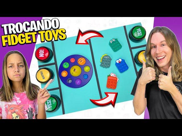 FIDGET TOYS EXCHANGES | CHANGING FIDGET TOYS