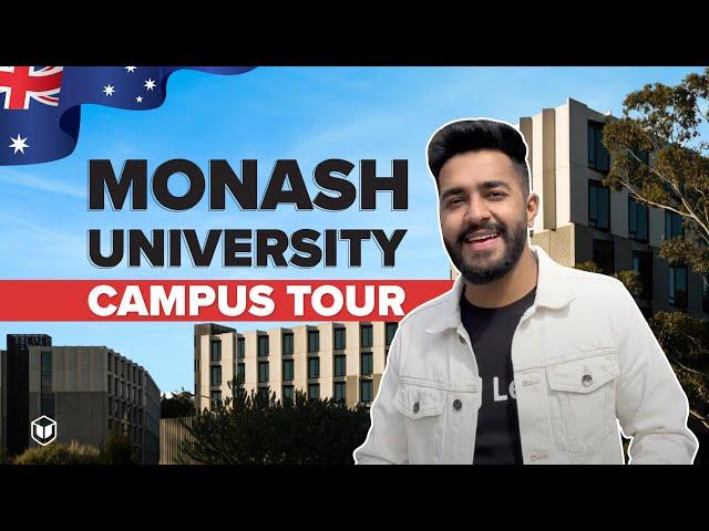 Monash University Australia | Campus Tour | Leap Scholar ft. @tusharbareja2373