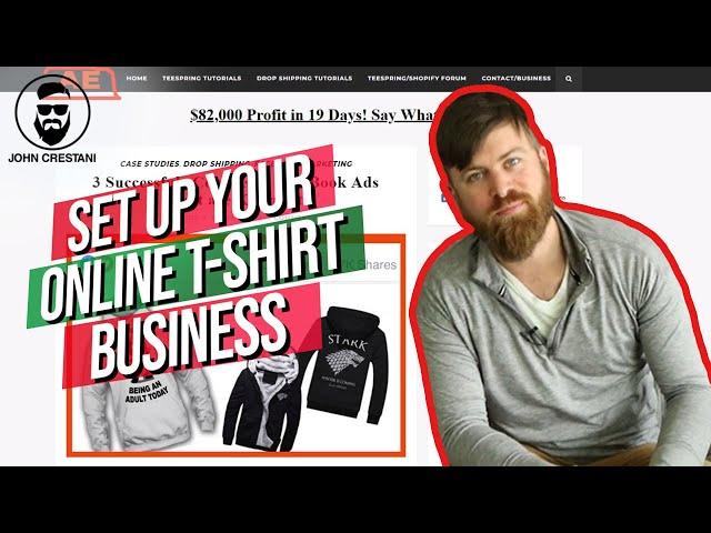 How To Make Money Selling T-Shirts Online