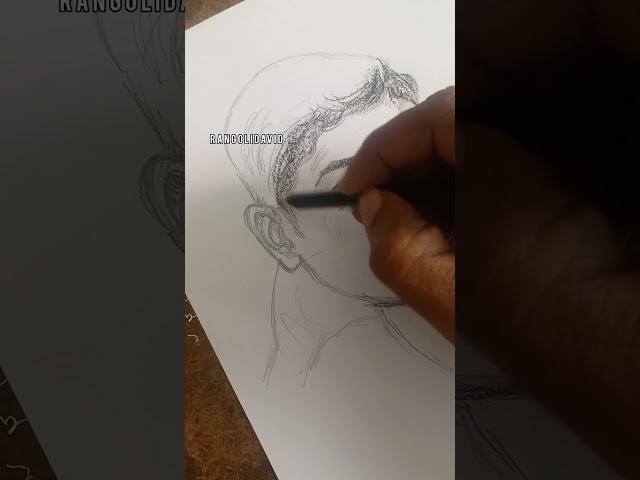 dhruv Vignesh # rangolidavid # pencil  sketch