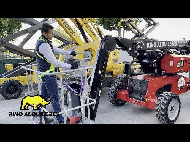 Plataforma articulada Mango12 Manitou Consejos de utilización