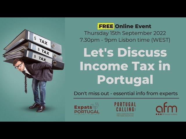 Let’s Discuss Income Tax in Portugal with Ricardo Chaves from AFM